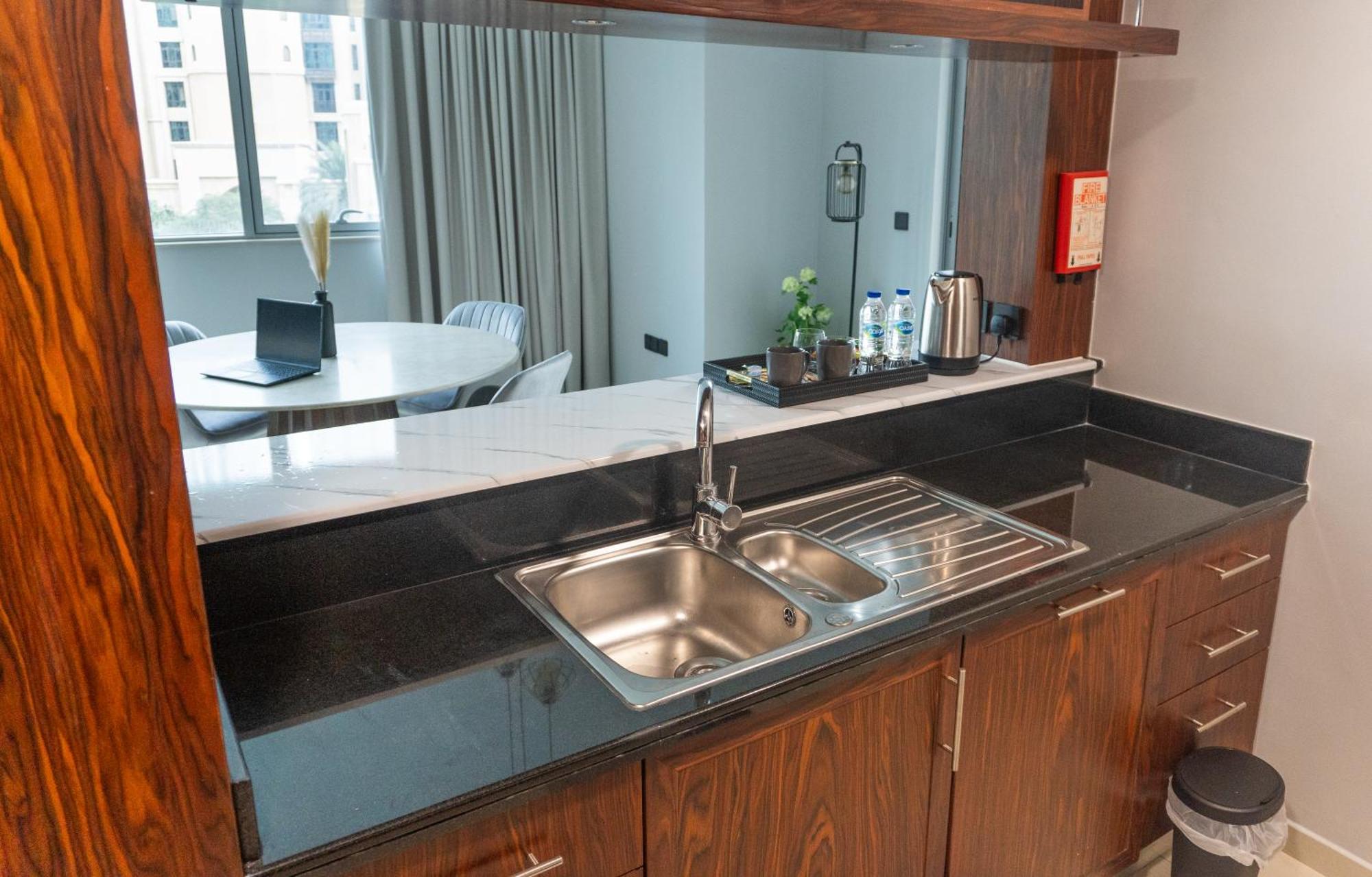 Apartmán Downtown Oasis, Burj Khalifa Views, Luxury Amenities Dubaj Exteriér fotografie