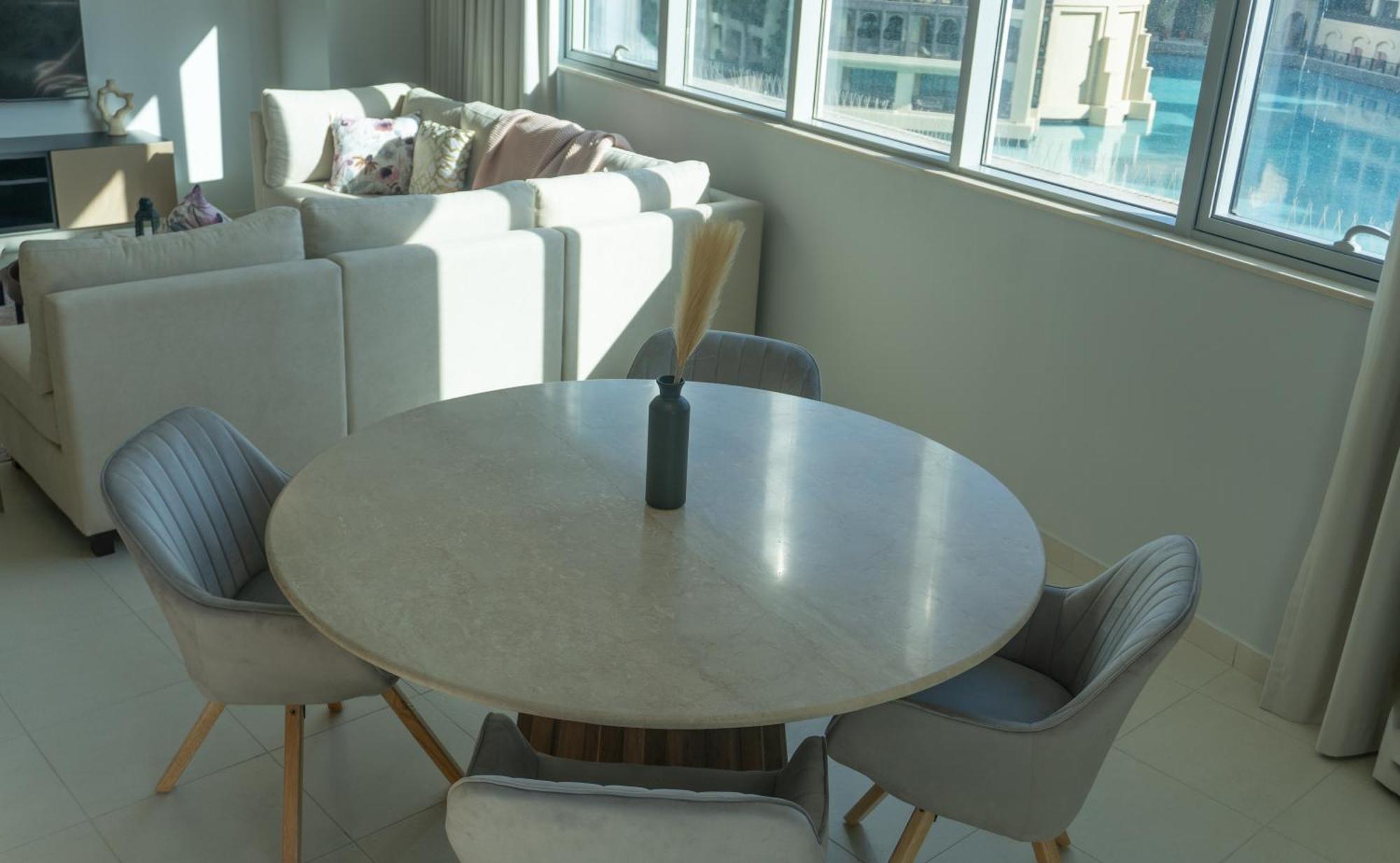 Apartmán Downtown Oasis, Burj Khalifa Views, Luxury Amenities Dubaj Exteriér fotografie